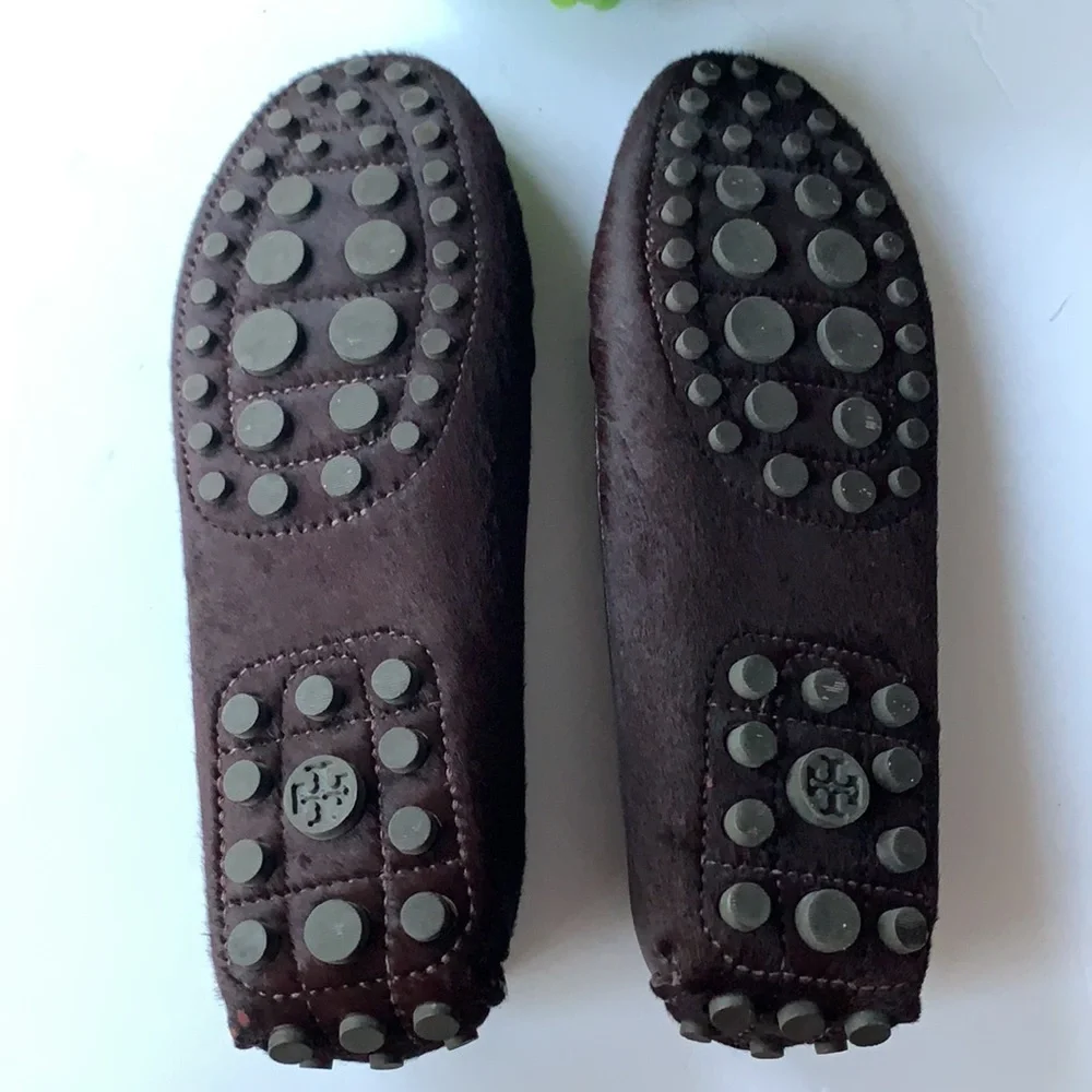 Tory Burch Calf Hair Kendrick Loafers‎ Size: 6.5